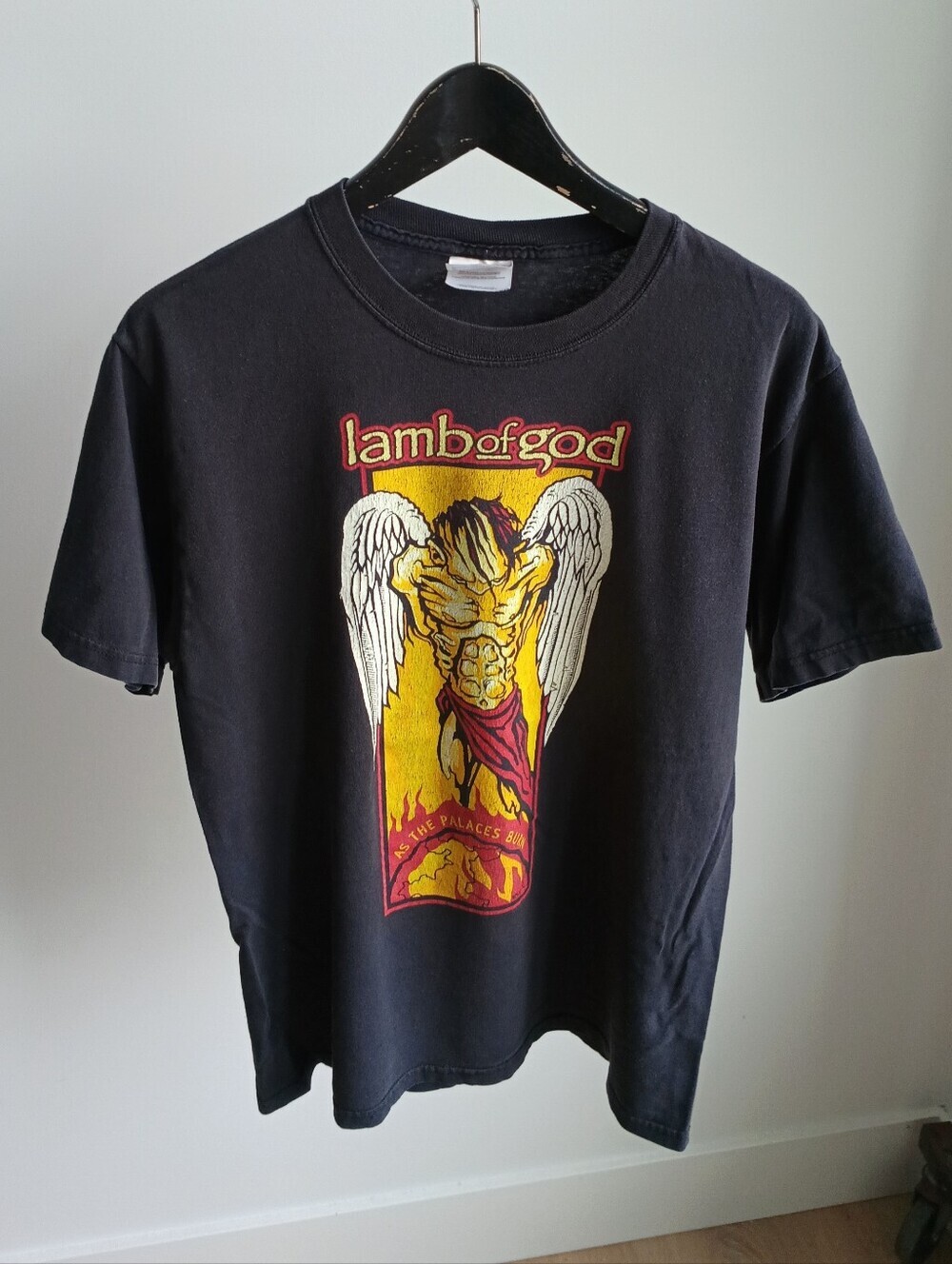 Vintage 2004 Lamb of God As The Palaces Burn T-Shirt Men’s Medium Black Band Tee